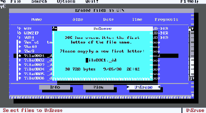 E.2.6.2.2.  unerase  Norton Utilites.